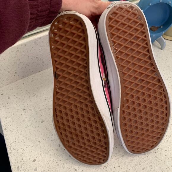 EUC Vans Pink Cupcake sneakers size Men’s 5.5 Women’s 7 - Picture 4 of 5